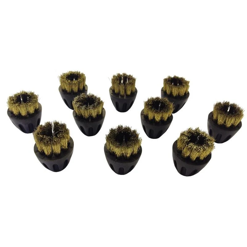 Bronzebürsten für den TASKI Steamer, Packung mit 10 Messingbürsten SV4 - SDV8) | Packung (10 Stück)
