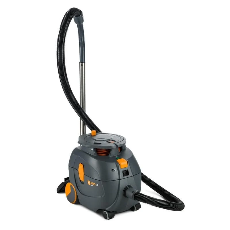 TASKI AERO 15 PLUS, Kompakter, leistungsstarker und leiser Kesselsauger inkl. Zubehör | Packung (1 Stück)