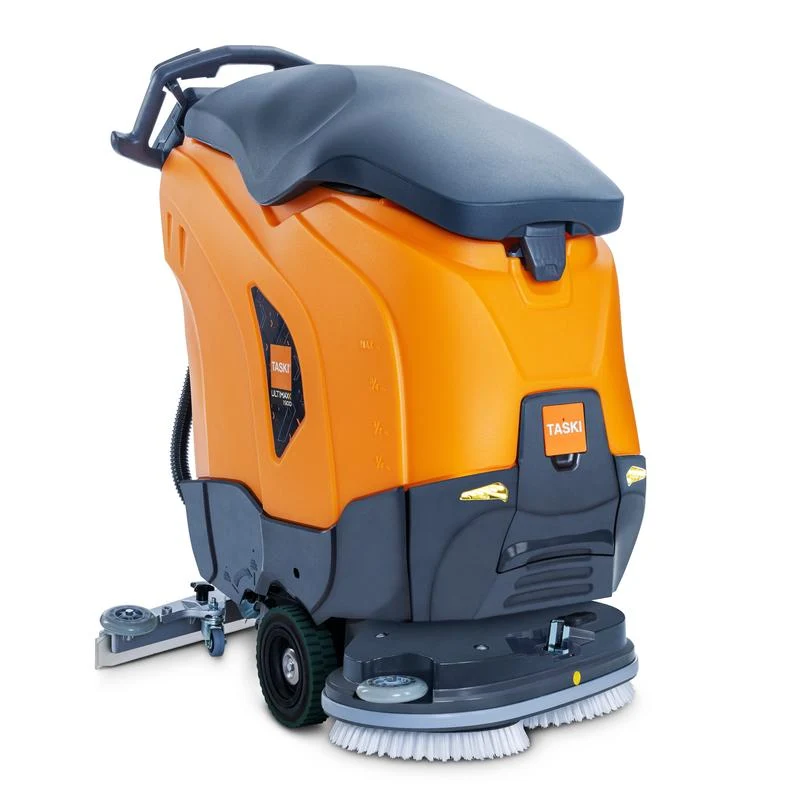 TASKI ULTIMAXX 1900 DD65 Performance BMS 40A, Next-Gen Scheuersaugmaschine mit Radantrieb, 43L Tank und 65cm Doppelscheibe | Packung (1 Stück)