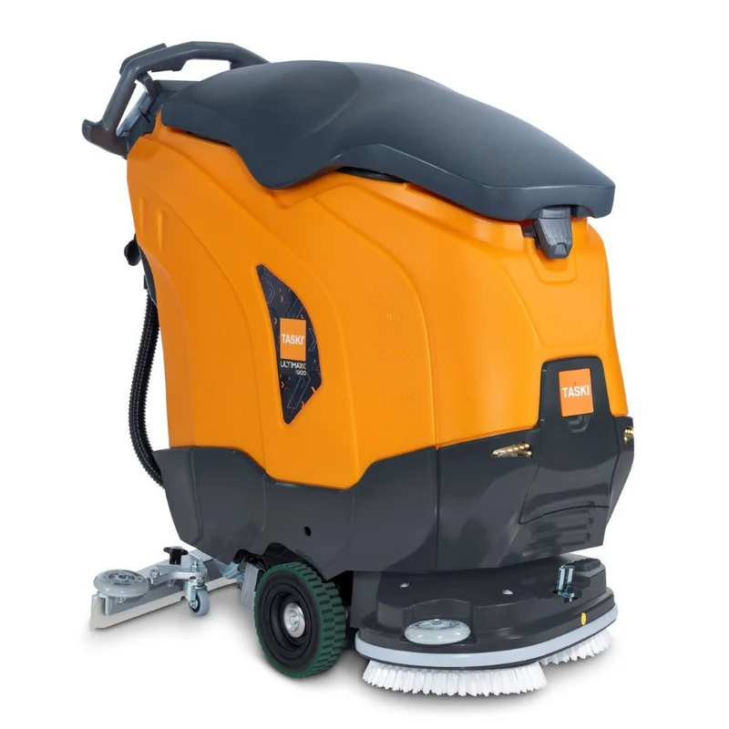 TASKI ULTIMAXX 1900 DD65 Performance BMS 13A, Next-Gen Scheuersaugmaschine mit Radantrieb, 42L Tank und 65cm Doppelscheibe | Packung (1 Stück)