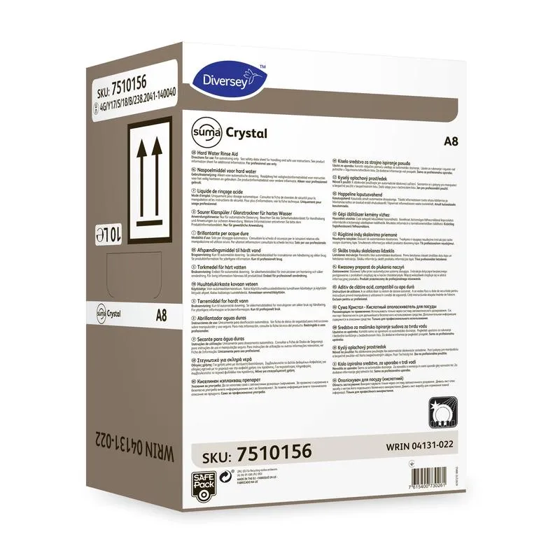 Suma Crystal A8, Saurer Klarspüler