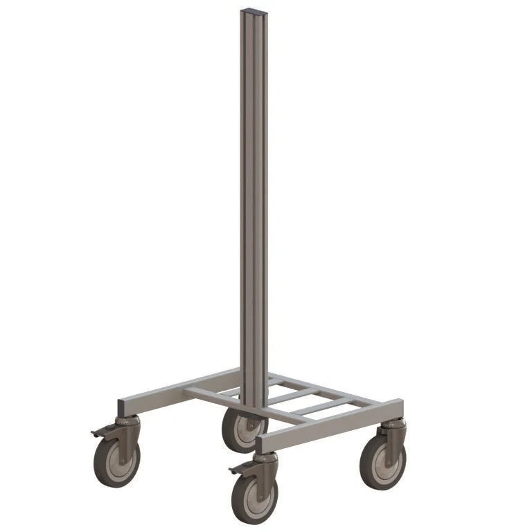 TASKI Lean Trolley Grundgestell, Extra-kompaktes Grundgestell für platzsparende Trolley-Konfigurationen | Packung (1 Stück)