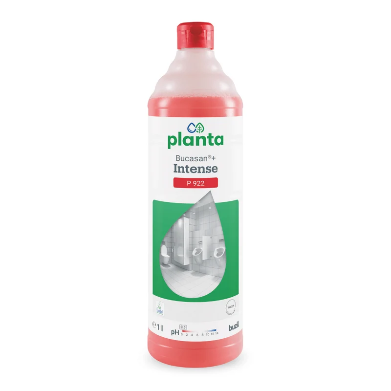 Buzil Bucasan®+ Intense P 922 Ökologischer Sanitärreiniger und Entkalker auf Methansulfonsäurebasis