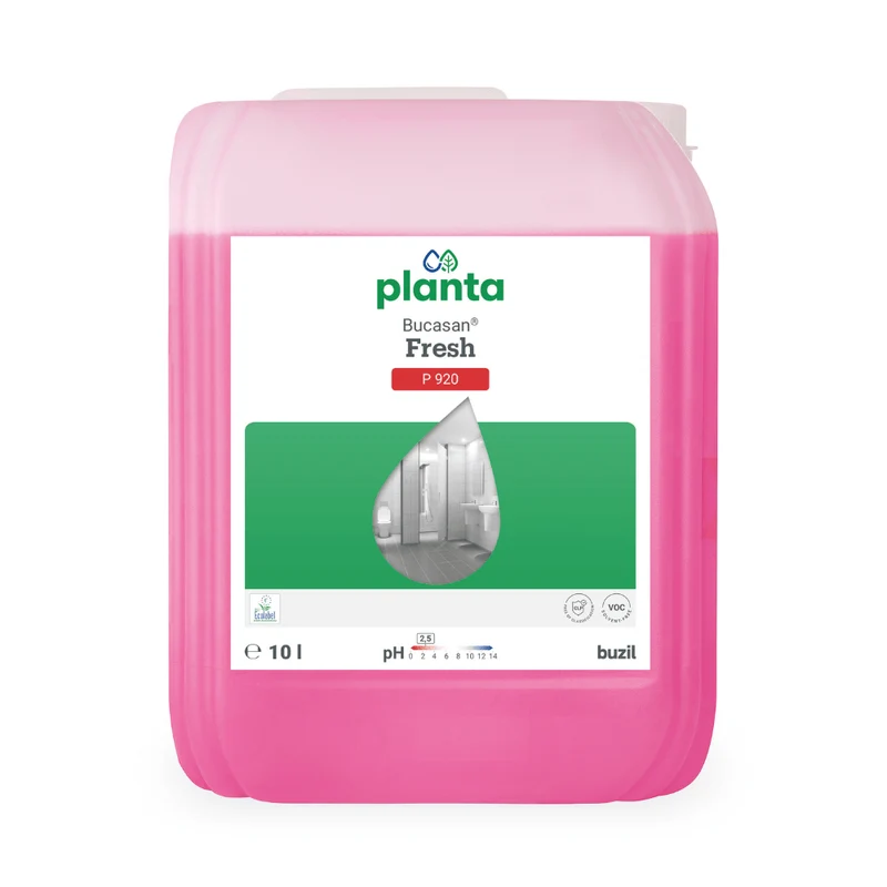 Buzil Bucasan® Fresh P 920 Ökologischer, universeller Sanitärunterhaltsreiniger