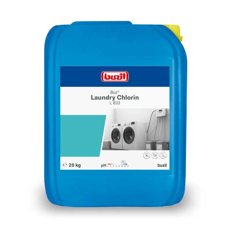 Buzil Buz® Laundry Chlorin L 833 Flüssiges Bleichmittel auf Aktivchlorbasis | Kanister (20 kg)
