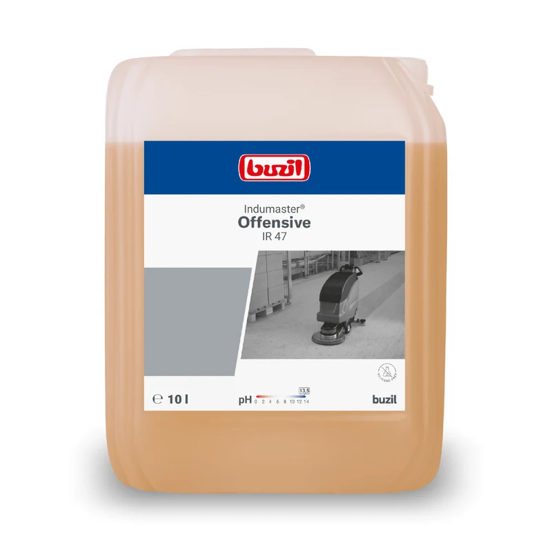 Buzil Indumaster® Offensive IR 47 Hochalkalischer Intensiv-Industriereiniger | Kanister (10 l)