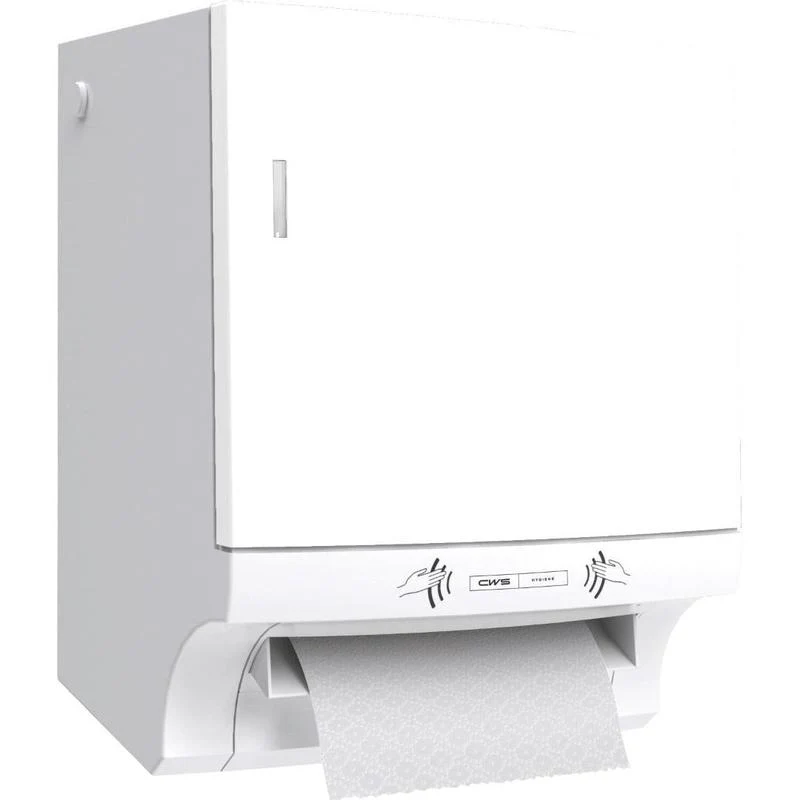 CWS ParadiseLine Papierhandtuchrollenspender Paperroll NT inklusive Panel Weiß | 1 Stück