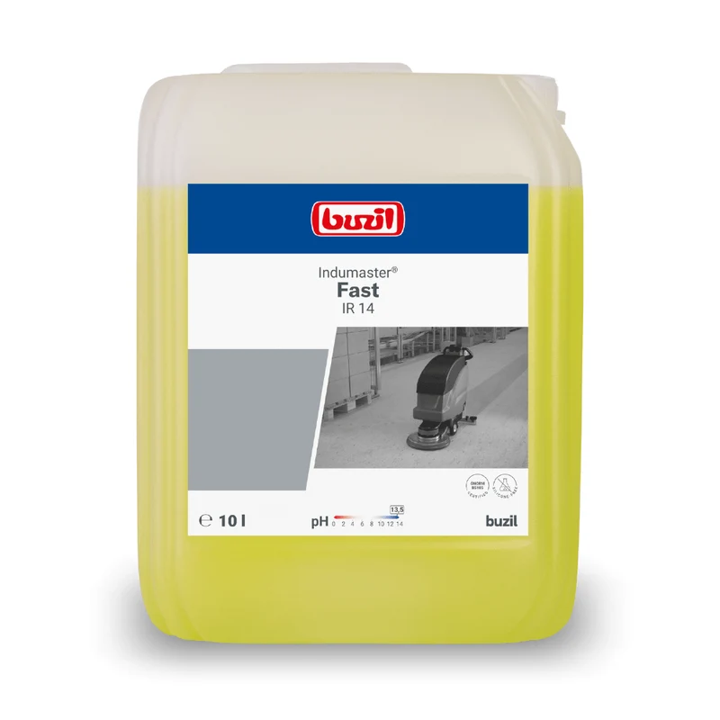 Buzil Indumaster® Fast IR 14 Schnelltrocknender Automatenreiniger, hochalkalisch | Kanister (10 l)