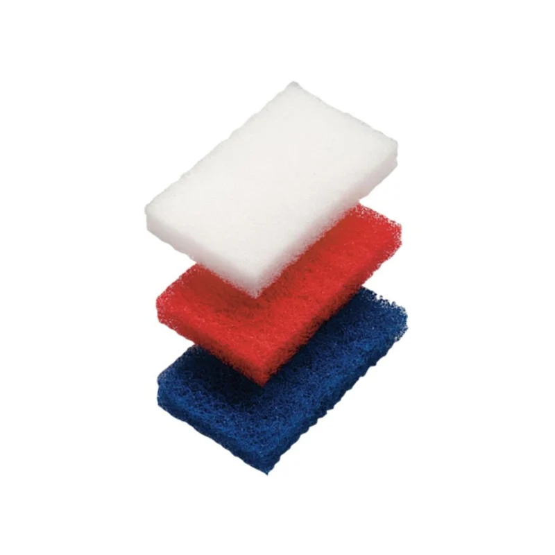 Haug Scheuervlies-Pads Ersatzpads für Langstielgrillreiniger 150 x 100 x 25 mm