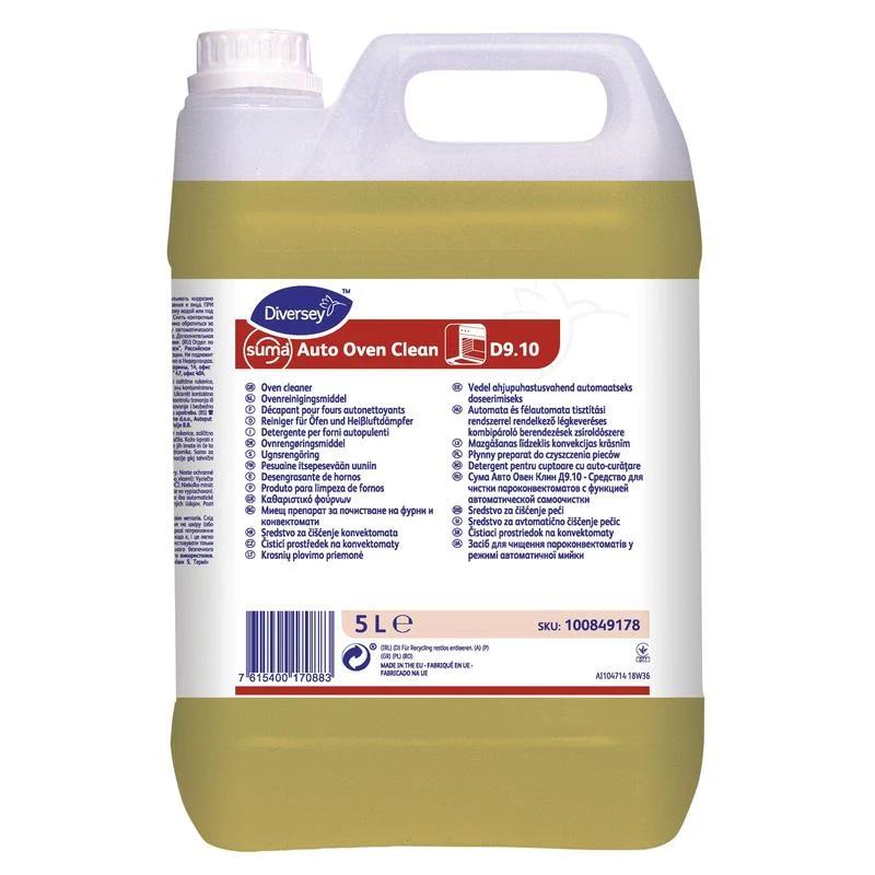 Suma Auto Oven Clean D9.10, hochalkalischer Reiniger für autom. Konvektomatenreinigung | Kanister (5 l)