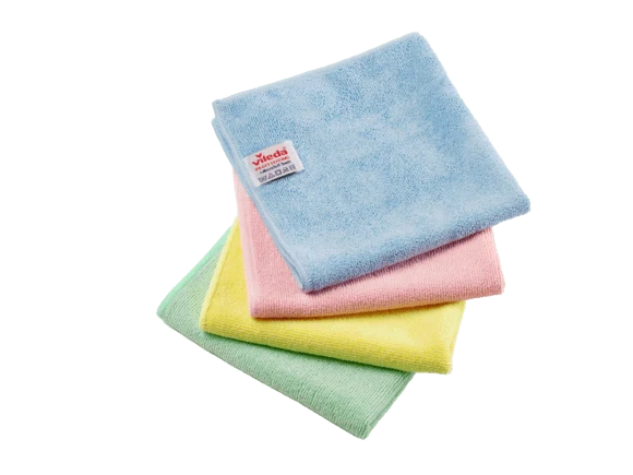 Vileda Professional r-MicroTuff Swift Microfasertuch, verschiedene Farben | Packung (5 Tücher)