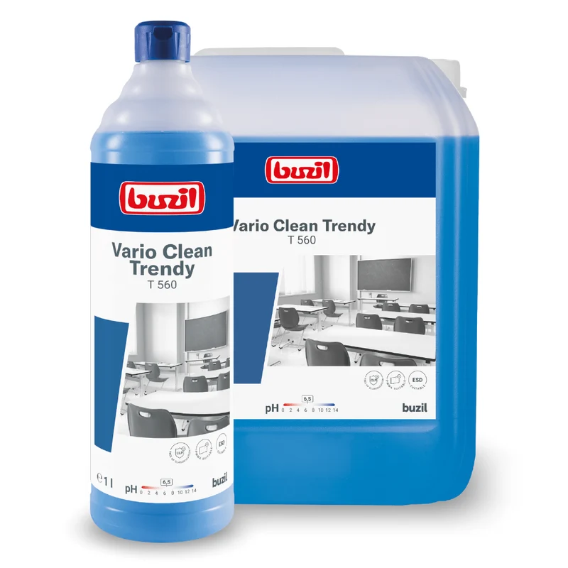 Buzil Vario Clean Trendy T 560 Neutraler Schon- und Kunststoffreiniger
