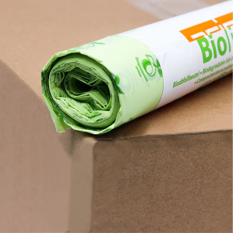 DEISS Biomüllbeutel 30 Liter, 06030, 100% Kompostierbar