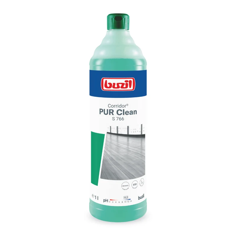Buzil Corridor® PUR Clean S 766 Ultranetzender Bodenreiniger mit Geruchsblocker