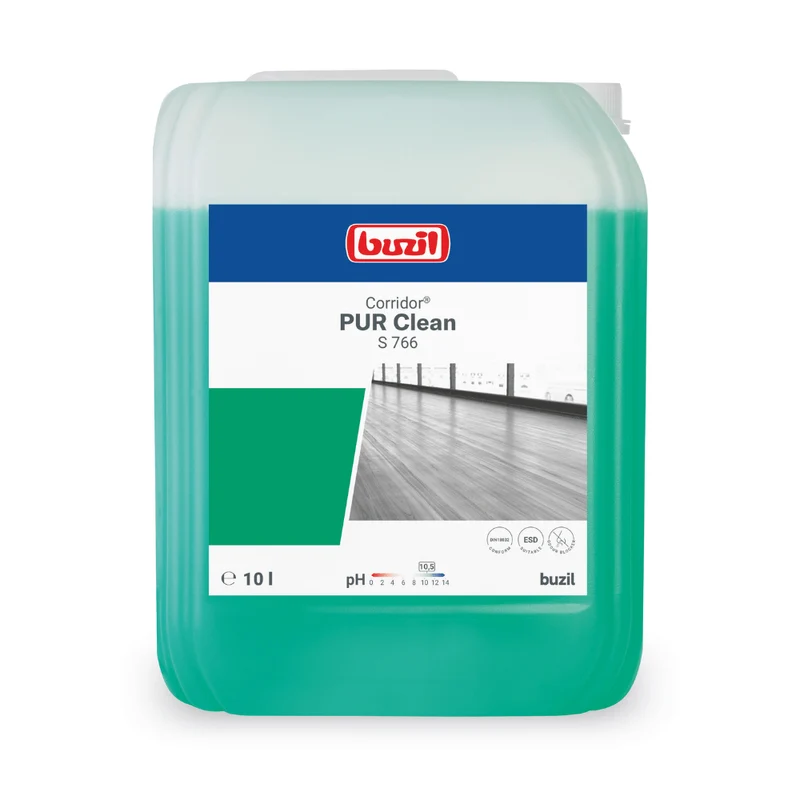 Buzil Corridor® PUR Clean S 766 Ultranetzender Bodenreiniger mit Geruchsblocker