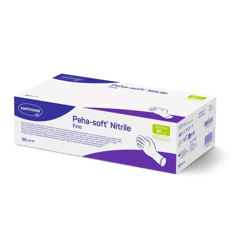 Peha-soft® nitrile fino Einweghandschuhe, puderfrei