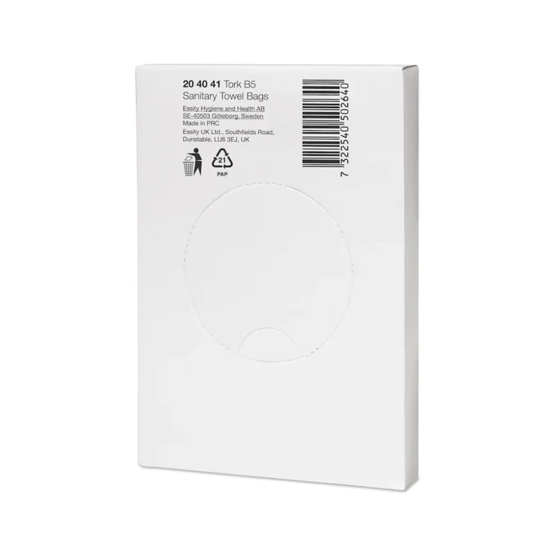 Tork 204041 Hygienebeutel Weiß B5 | Karton (48 Packungen)