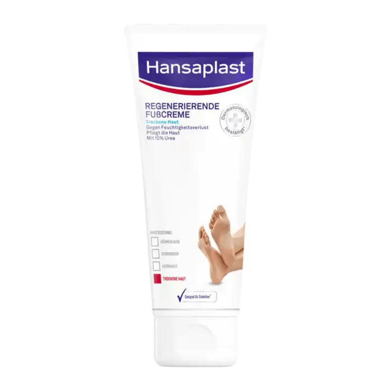 Auslaufartikel: Hansaplast Regenerierende Fußcreme, 10% Urea - 100 ml | Tube (100 ml)