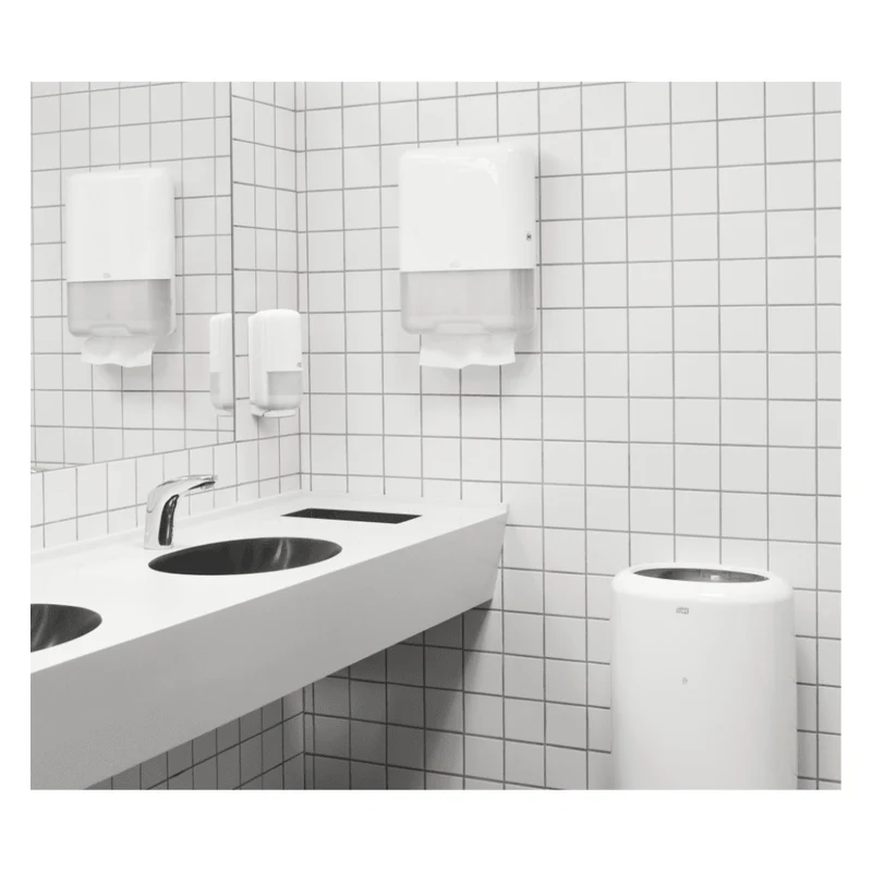 Tork 100278 extraweiche Zickzack-Handtücher Premium H3 2-lagig | Karton (15 Packungen)
