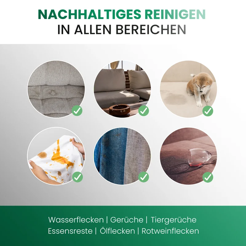 BiOHY Premium nettoyant pour meubles rembourrés, nettoyant pour textiles, nettoyant pour meubles rembourrés, nettoyant pour canapés