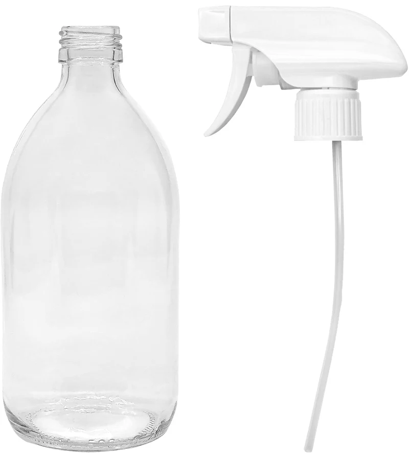 BiOHY Vaporisateur en verre 500 ml, Bouteille en verre, Vaporisateur à pompe, Vaporisateur à main