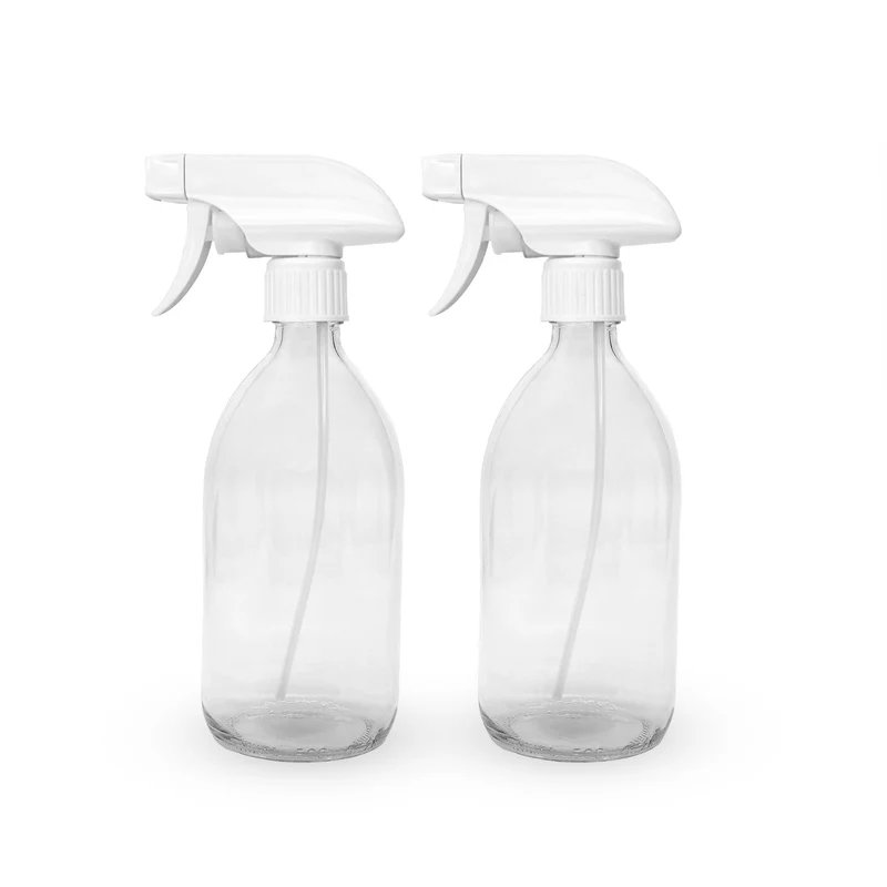 BiOHY Vaporisateur en verre 500 ml, Bouteille en verre, Vaporisateur à pompe, Vaporisateur à main