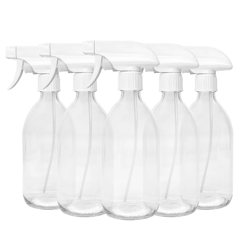 BiOHY Vaporisateur en verre 500 ml, Bouteille en verre, Vaporisateur à pompe, Vaporisateur à main