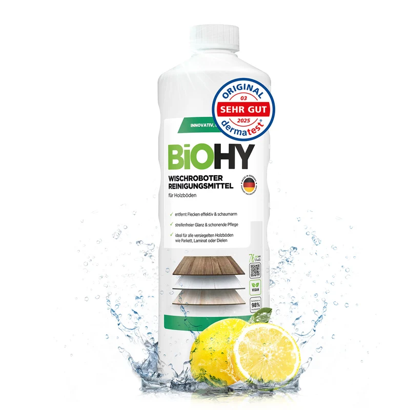 BiOHY Nettoyant pour robot d'essuyage, Nettoyant pour robot d'essuyage, Concentré