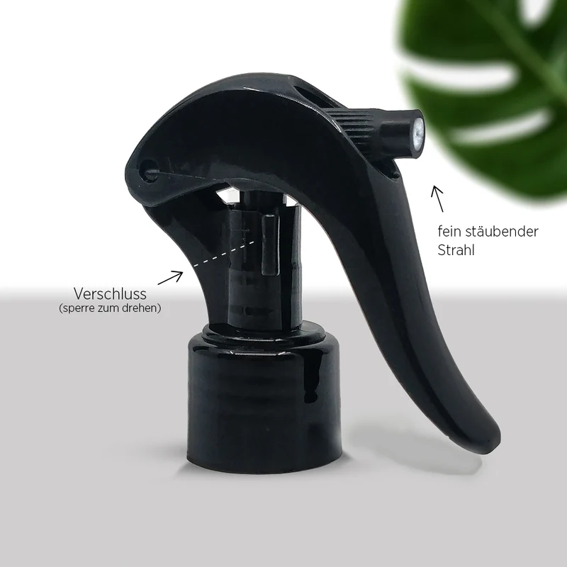 BiOHY Vaporisateur (Transparent) 250ml, Vaporisateur à pompe, Vaporisateur à main, Spray bouteille