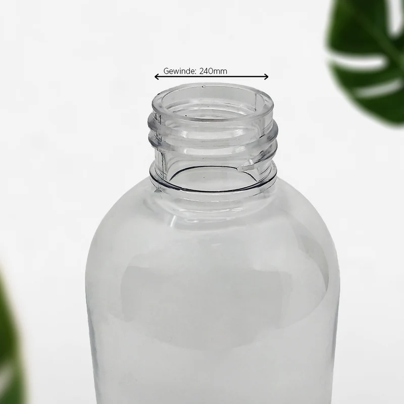 BiOHY Vaporisateur (Transparent) 250ml, Vaporisateur à pompe, Vaporisateur à main, Spray bouteille