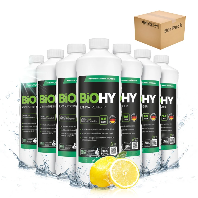 Nettoyant pour stratifiés BiOHY, entretien des stratifiés, nettoyant pour vinyle