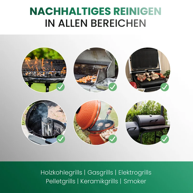 BiOHY nettoyant pour barbecue, nettoyant pour barbecue à gaz, nettoyant pour BBQ, nettoyant pour grille de barbecue