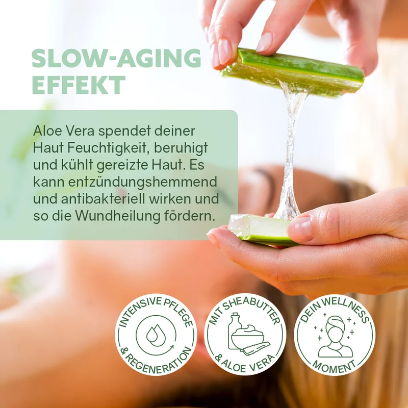 3in1 Intensiv-Dusch-Fluff 'Aloe Vera'