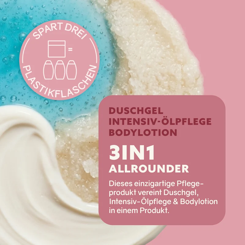 3in1 Intensiv-Dusch-Fluff 'Reismilch'