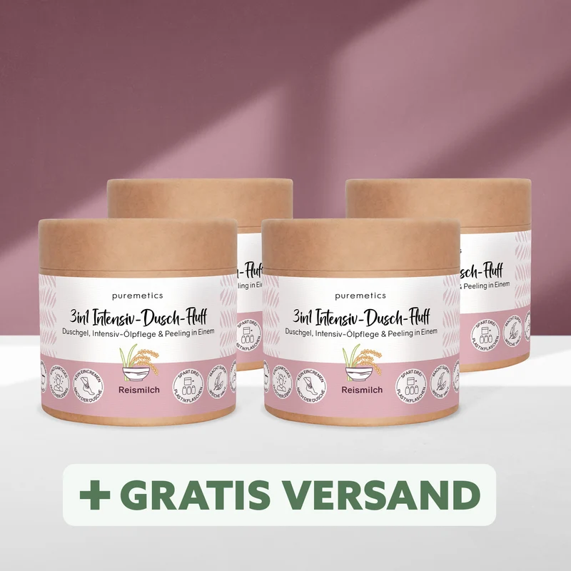 3in1 Intensiv-Dusch-Fluff 'Reismilch'