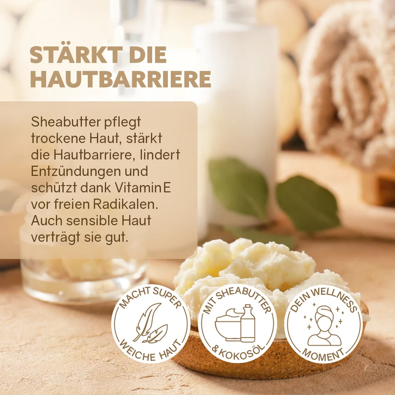 3in1 Intensiv Dusch-Fluff Set 'Pflegequartett'