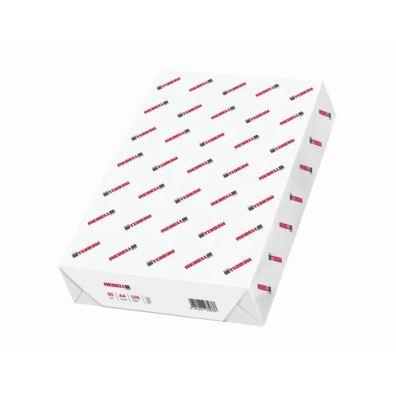 Kopierpapier Rebell Office Lasercopy DIN A4 weiß holzfrei - 500 Blatt