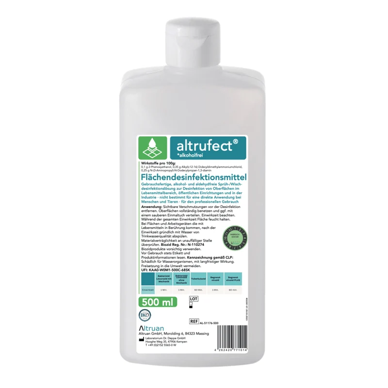 Altrufect® Flächendesinfektionsmittel | Flasche (500 ml)