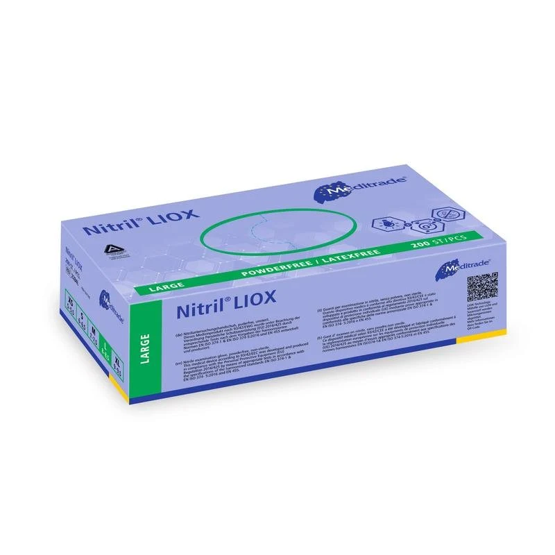 Meditrade Nitril® LIOX Untersuchungshandschuh