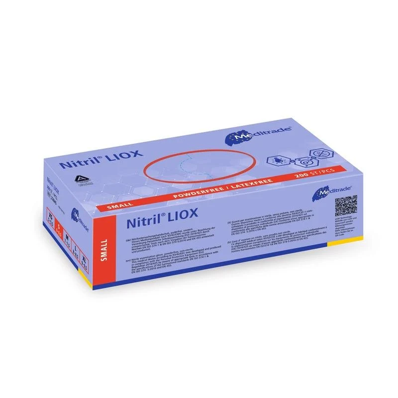 Meditrade Nitril® LIOX Untersuchungshandschuh