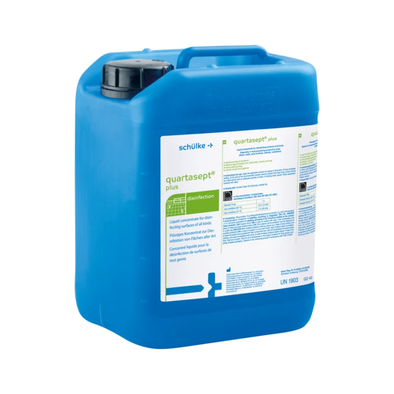 Schülke quartasept® plus, flüssiges Konzentrat zur Flächendesinfektion, 5 Liter | Kanister (5 l)