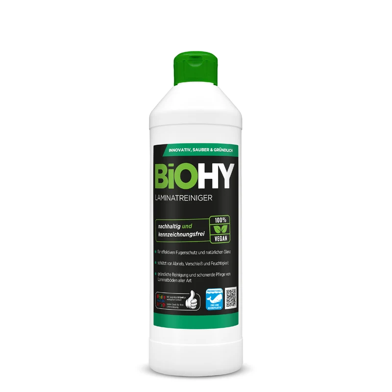 Nettoyant pour stratifiés BiOHY, entretien des stratifiés, nettoyant pour vinyle
