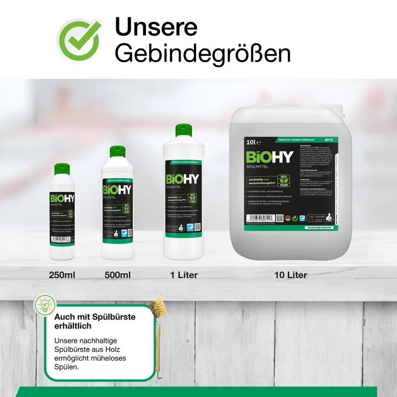 Liquide vaisselle BiOHY 500ml