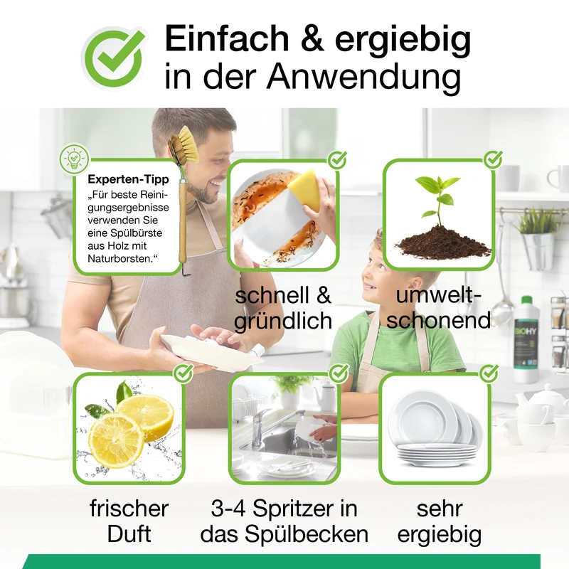 Liquide vaisselle BiOHY 500ml
