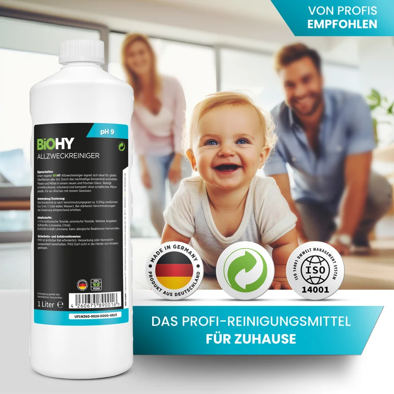 BiOHY nettoyant universel, nettoyant tout, nettoyant universel, concentré