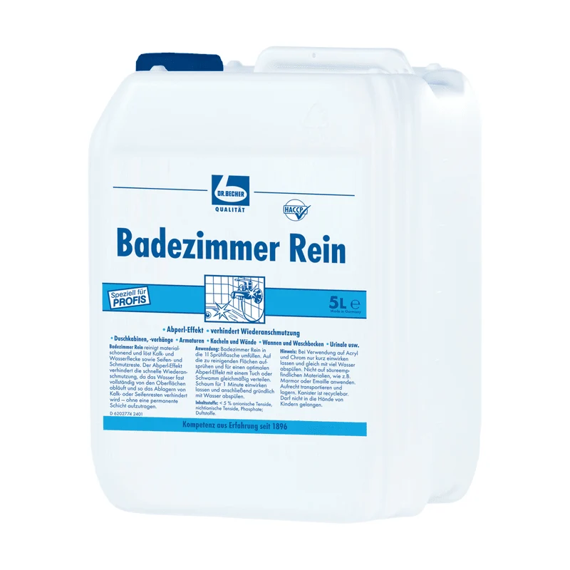 Dr. Becher Badezimmer Rein