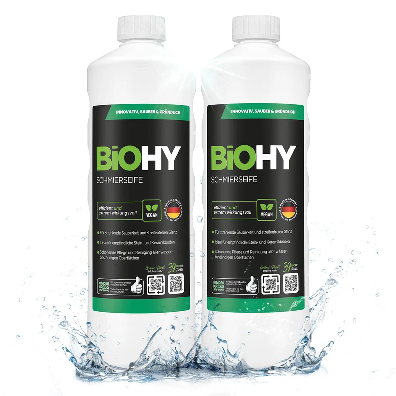 BiOHY savon mou, solution de savon mou, nettoyant pour sol, concentré
