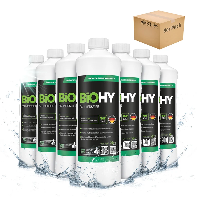 BiOHY savon mou, solution de savon mou, nettoyant pour sol, concentré