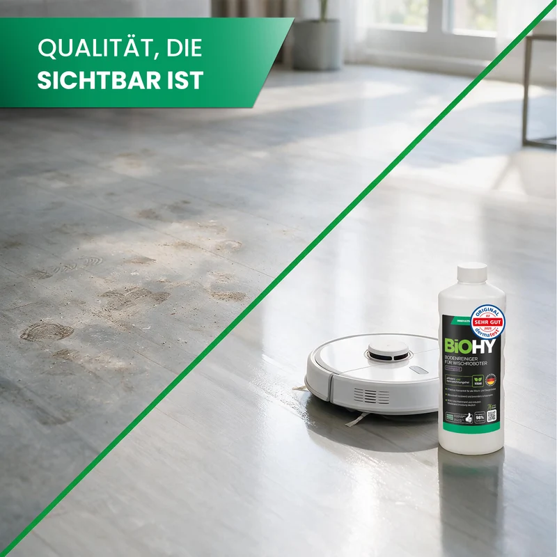 BiOHY Nettoyant sols pour robots de nettoyage, Nettoyant, Entretien des sols, Nettoyant sols non moussant