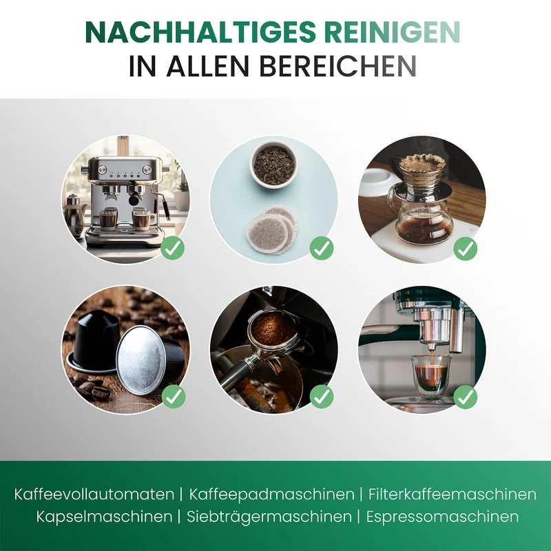 BiOHY Détartrant pour machines à café automatiques, détartrant
